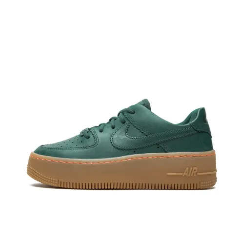 Nike Air Force 1 LX Lightweight Low-Top Скейтборд Кроссовки Женские Оливково-Зеленые