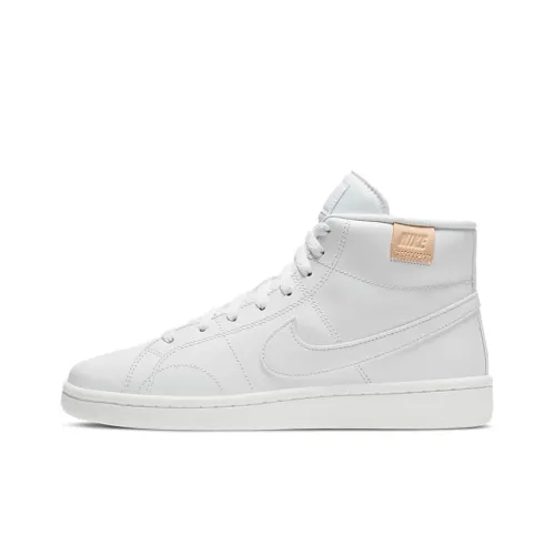 nike Court Royale 2 MID Топ Скейтборд Кроссовки Женские Белые
