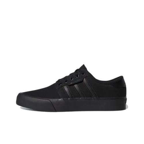 Adidas Originals Seeley XT Slip-on Resistant Low Top Скейтборд Кроссовки Мужские Угольно-черные