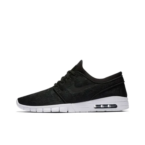 Nike SB Stefan Janoski Ma Low Топ Скейтборд Кроссовки Унисекс Черный Белый
