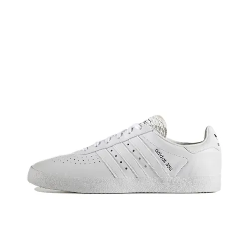 Adidas Originals 350 Slip-Resistant Abrasion-Resistant Low-Top Skateboard Shoes Men's White Adidas Originals 350 Противоскользящие устойчивые к истиранию низкие топовые скейтбордические кроссовки мужские белые