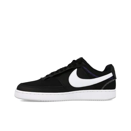 Nike Court Vision Series Low Премиум Slip-Resistant Abrasion-Resistant Low Top Скейтборд Кроссовки Мужские Черные