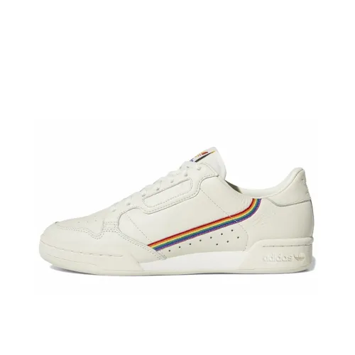 Adidas Originals Continental 80 Pride Low Топ Скейтборд Кроссовки Мужские Белые