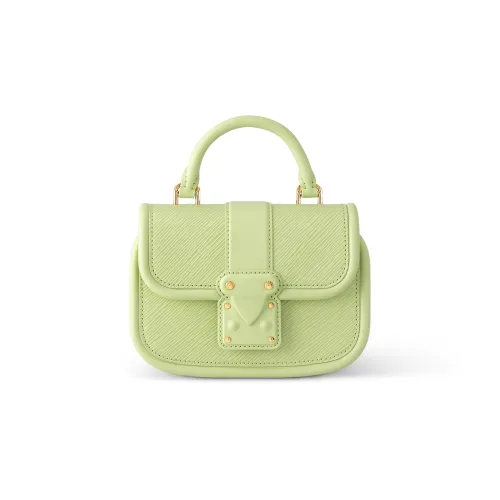 LOUIS VUITTON Hide Seek Epi Коровья кожа крупнозернистая Сумка через плечо Сумка Женская Зеленая