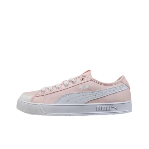 PUMA Smash v2 Vulc CV Low Топ Скейтборд Кроссовки Унисекс Персиково-розовый