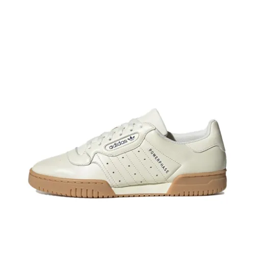 Adidas Originals Yeezy Powerphase Устойчивые к истиранию низкие кроссовки для скейтбординга Женские Экрю