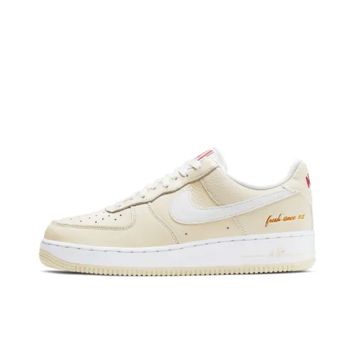 Nike Air Force 1 Low Топ Скейтборд Кроссовки Унисекс Экрю