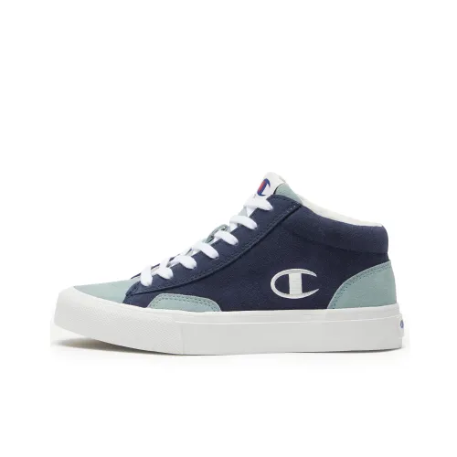 Champion Essentials Skate Classic High MID Скейтборд Кроссовки Унисекс Синий