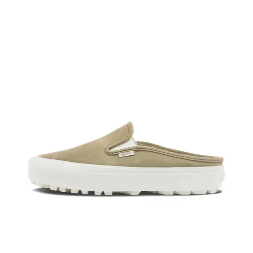 Peace Quite x Vans OG Mule LX Low Топ Скейтборд Кроссовки Унисекс Серый