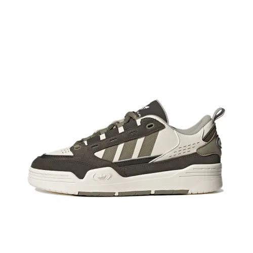 Adidas Originals Adi2000 Slip-Resistant Low Top Скейтборд Кроссовки Унисекс Коричневый Зеленый