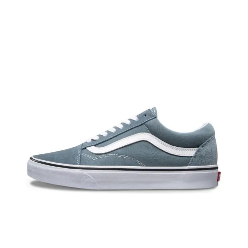 Vans Old Skool Collection Низкие Кроссовки для Скейтбординга Унисекс Серый Синий