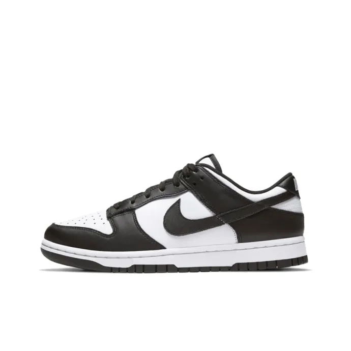 Nike Dunk 'Белый Черный' Панда Устойчивые к истиранию Низкие Кроссовки для скейтбординга Женские Черный белый