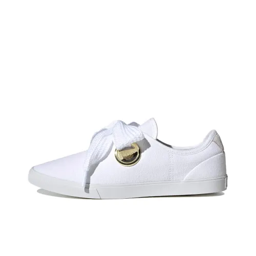 Adidas Originals Sleek Lo Slip-Resistant Low Top Скейтборд Кроссовки Женские Белые