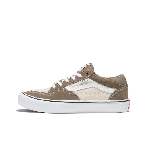 Vans Rowan Low Топ Скейтборд Кроссовки Унисекс Бежевый Коричневый