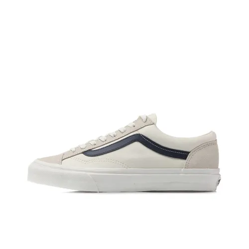 Vans Style 36 Low Топ Скейтборд Кроссовки Унисекс Белый Синий