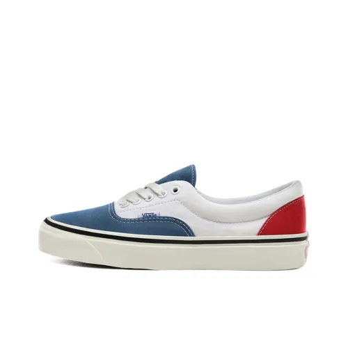 VANS Era 95 DX Anaheim Коллекция Покрытие Устойчивое к истиранию Низкий Топ Скейтборд Кроссовки Унисекс Синий Белый