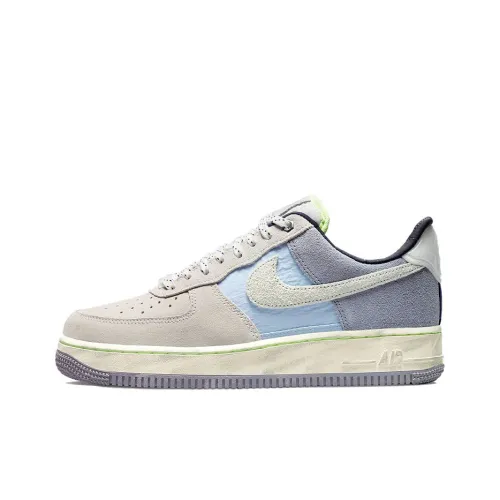 Nike Air FORCE 1 '07 LX Low Топ Скейтборд Кроссовки Женские Серый Синий