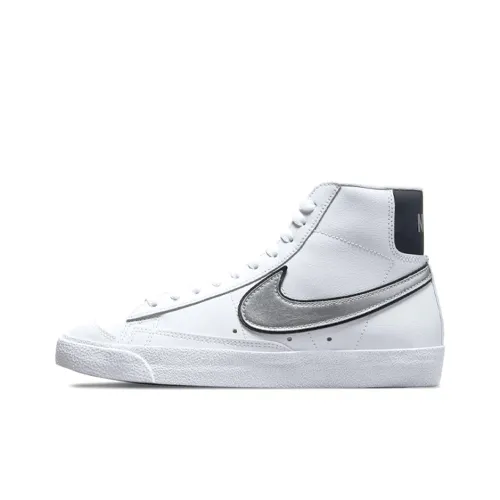 Nike Blazer 77 противоскользящие амортизаторы с устойчивостью к истиранию верх кроссовок для скейтбординга мужской белый