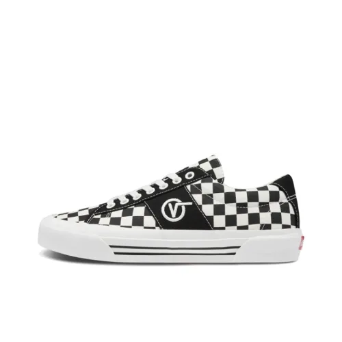 VANS SID LX Low Топ Скейтборд Кроссовки Унисекс Черный Белый