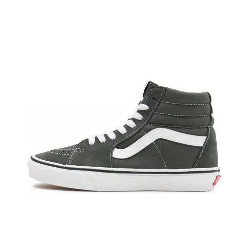 VANS SK8 High Топ Скейтборд Кроссовки Унисекс Зеленый