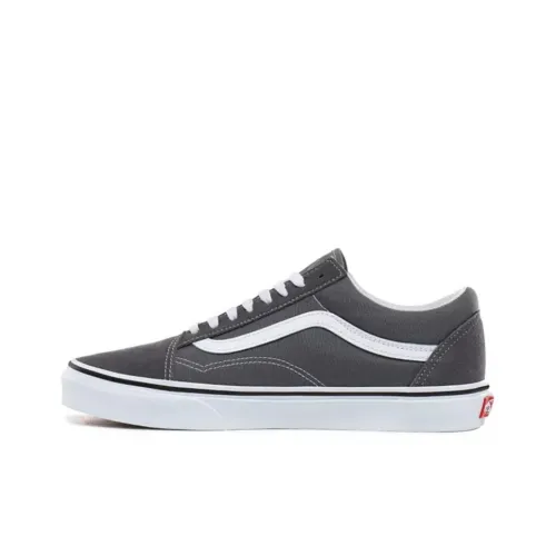 VANS Old Skool Collection Низкие Кроссовки для Скейтбординга Унисекс Серый Белый