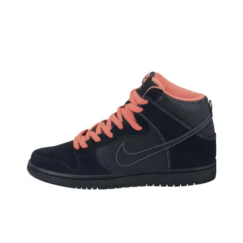 nike Dunk SB Черный Safari Atomic Красный Высокий Топ Скейтборд Кроссовки Мужской Черный Красный
