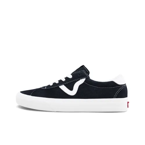 Vans Sports Low Топ Скейтборд Кроссовки Унисекс Темно-Синий