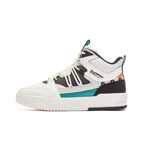 361° Ranzao MID Топ Скейтборд Кроссовки Мужские Белый Черный