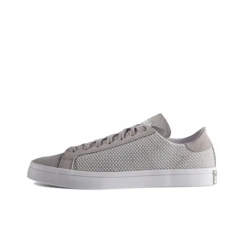 Adidas Originals CourtVantage Heel Slip-resistant Abrasion-resistant Low Top Skateboard Shoes Men's Gray Adidas Originals CourtVantage Heel Противоскользящие Устойчивые к истиранию Низкие Кеды Скейтборд Мужские Серые