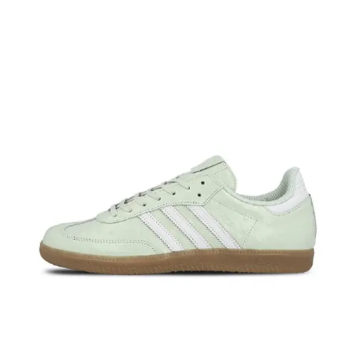 Adidas Originals Samba Naked Waves Пачка Низкие Кроссовки для скейтбординга Unisex Light Зеленый