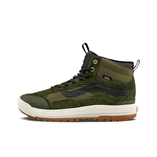 Vans UltraRange Exo Hi MTE 1 Высокие Кроссовки для скейтбординга Унисекс Оливковый