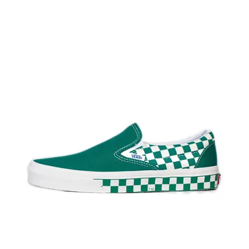 VANS Slip On Series Low Top Скейтборд Кроссовки Unisex Зеленый
