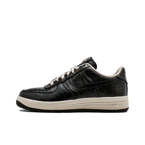 Fragment Design x Nike Lunar Force 1 Фрагмент HTM Нескользящий Легкий Низкий Топ Скейтборд Кроссовки Мужские Коричневые