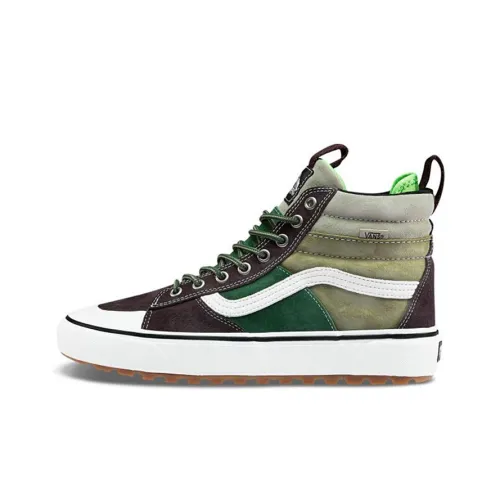 VANS SK8 Mte 2,0 DX Высокие Кроссовки для скейтбординга Унисекс Зеленый