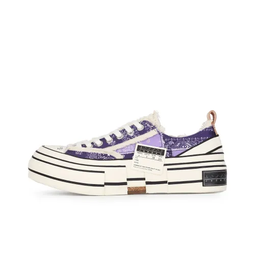 VESSEL г.O.P.Lows Фиолетовый Пейсли Низкие Кеды Унисекс Фиолетовый