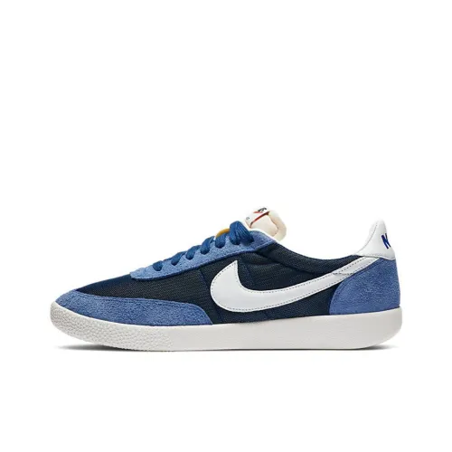 Nike Killshot SP Slip-Resistant Abrasion-Resistant Low-Top Skateboard Shoes Men's Blue White Найк Кайлшот SP противоскользящие устойчивые к истиранию низкие кеды для скейтбординга мужские синий белый