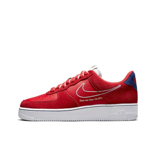 Nike Air Force 1 'First Use' Золотой Тон Замок Противоскользящий Устойчивый к Износу Легкий Низкий Топ