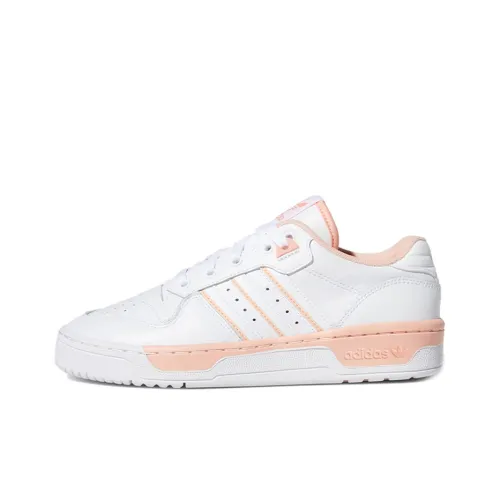 Adidas Originals Rivalry Low Slip Resistant Abrasion Resistant Low Top Скейтборд Кроссовки Женские Розовые