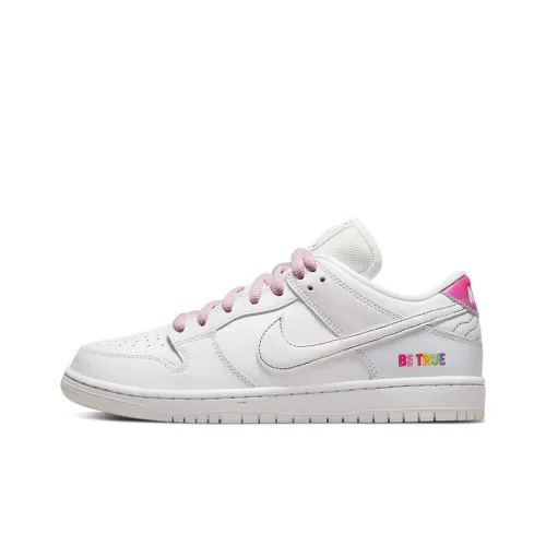 Nike Dunk SB Pro 'betrue' Slip Resistant Abrasion Resistant Легкий Low Топ Кроссовки для скейтбординга Унисекс Белый