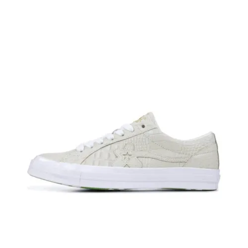 Конверс One Star Ox Golf Le Fleur FAU Non Slip Легкие Низкие Кроссовки для скейтбординга Унисекс Серый