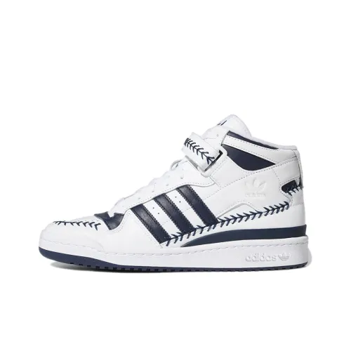 Adidas Originals Forum Mid Aaron Judge MID Топ Скейтборд Кроссовки Унисекс Синий Белый