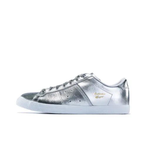 Onitsuka Tiger LawnShip Аbrasion Resistant Низкие Кроссовки для скейтбординга Унисекс Серебряный