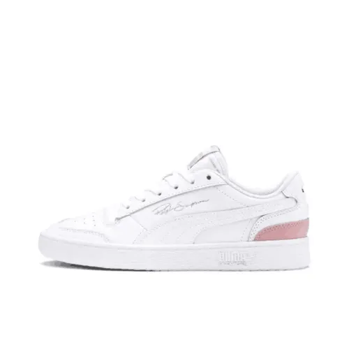PUMA Ralph Sampson Lo Trainers Low Топ Кроссовки для скейтбординга Женские Розово-белый