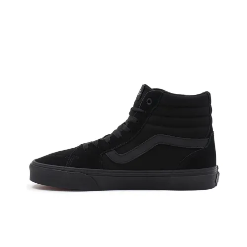 Vans Filmore Hi High Скейтборд Кроссовки Унисекс Чисто Черные