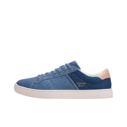 Onitsuka Tiger LawnShip 2,0 Lawnship 2,0 Устойчивые к истиранию Низкие Кроссовки для скейтбординга Унисекс Синие