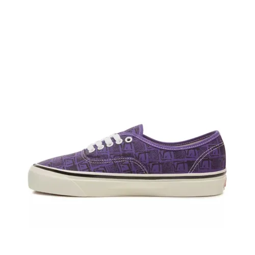 VANS Authentic Anaheim Factory 44 Low Top Скейтборд Кроссовки Unisex Черный Фиолетовый