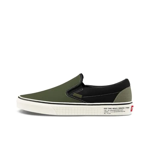 Vans Slip On Series Скейтборд Кроссовки Низкие Унисекс