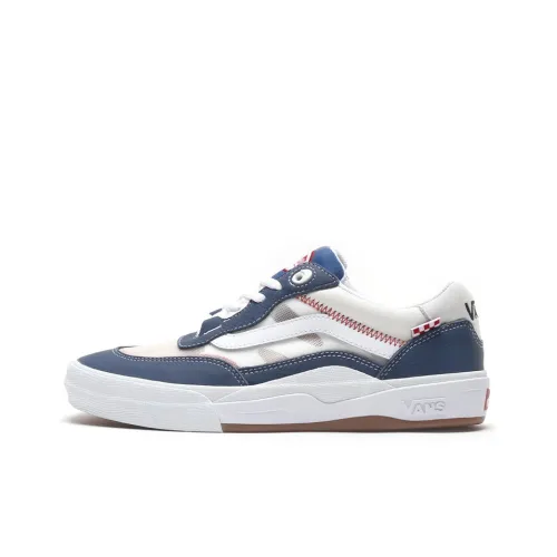 Vans Wayvee Low Топ Скейтборд Кроссовки Унисекс Синий Белый
