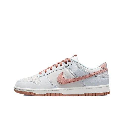 Nike Dunk Fossil Rose Low Top Скейтборд Кроссовки Мужские Серый Синий Розовый
