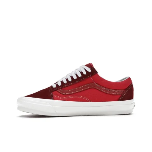 VANS Old Skool Notre Low Скейтборд Кроссовки Унисекс Красный